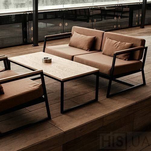 Мебель в стиле лофт под заказ . Решение для ресторана.