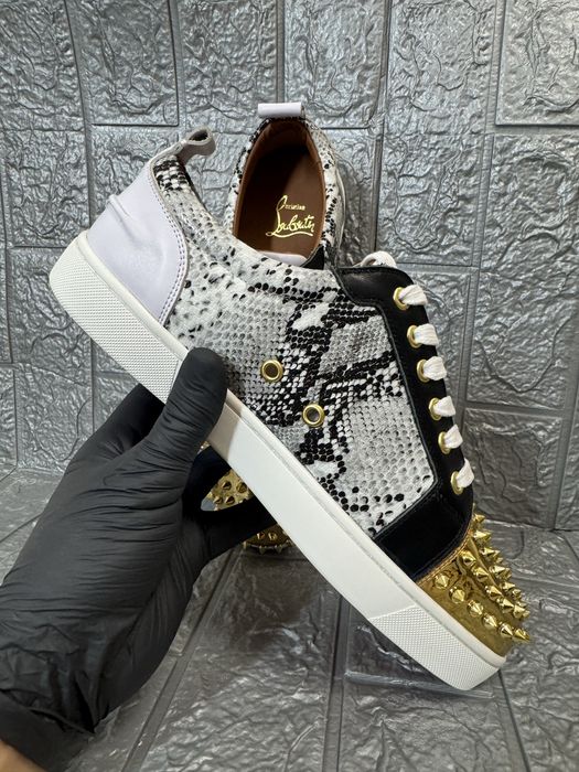 Christian Louboutin Alb Auriu Premium Pk