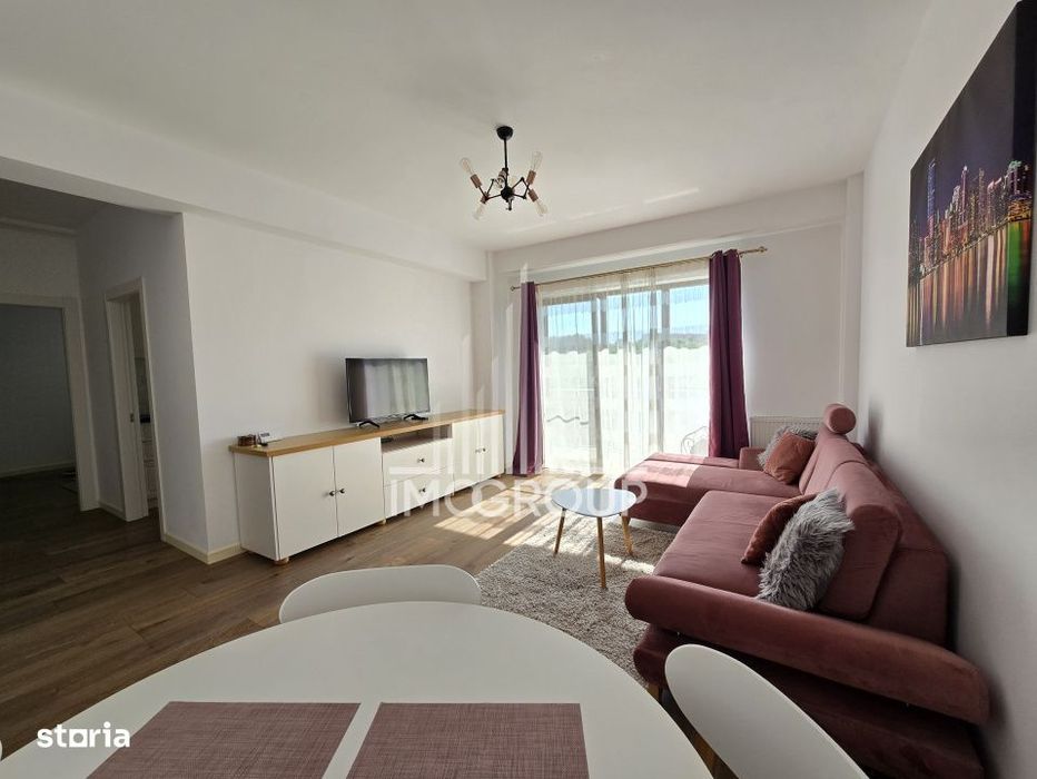 Apartament 2 camere de inchiriat si parcare in Buna ziua, str Macesulu