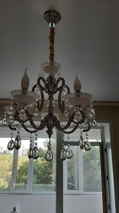 Люстры  хрусталь