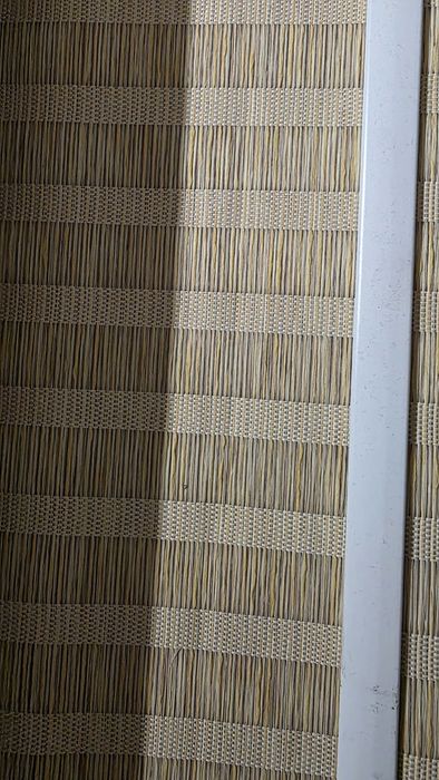 Ролл штора, коричневый бамбук