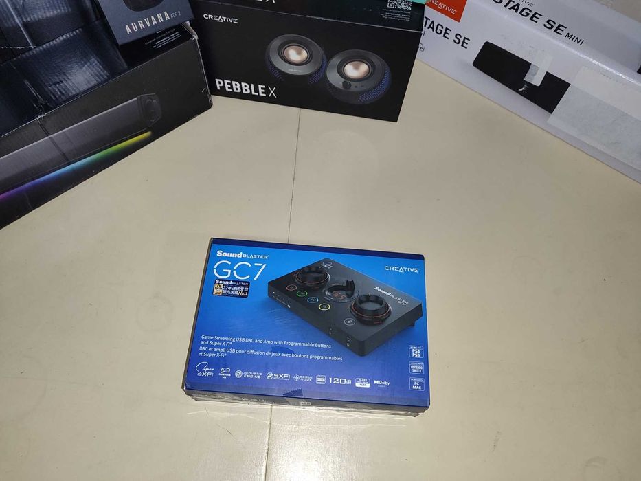 CREATIVE SOUND BLASTER GC7 Звукова карта – Game, Streaming, Super X-Fi