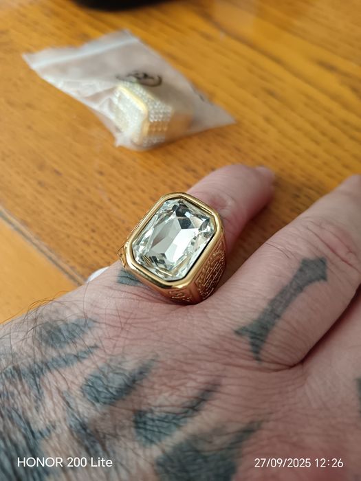 Мъжки пръстен позлатен