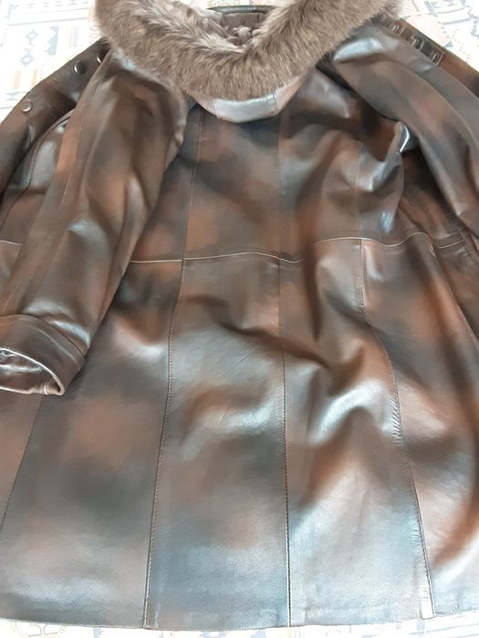 Дамска перелина и палта  естествена кожа