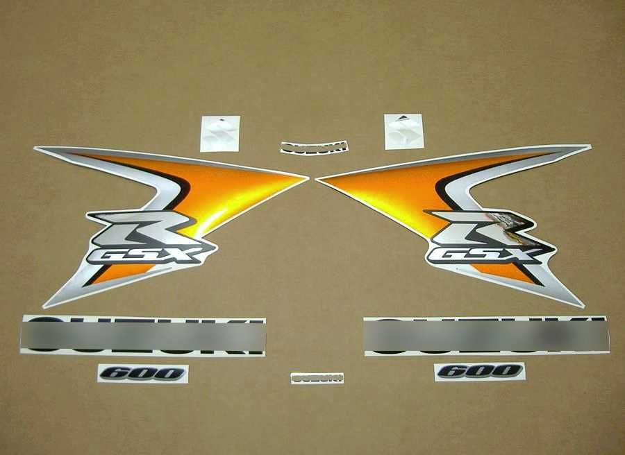 Стикери Сузуки 600 GSXR 2008г.-2009г. лепенки Suzuki GSX-R к8 к9 k8 k9