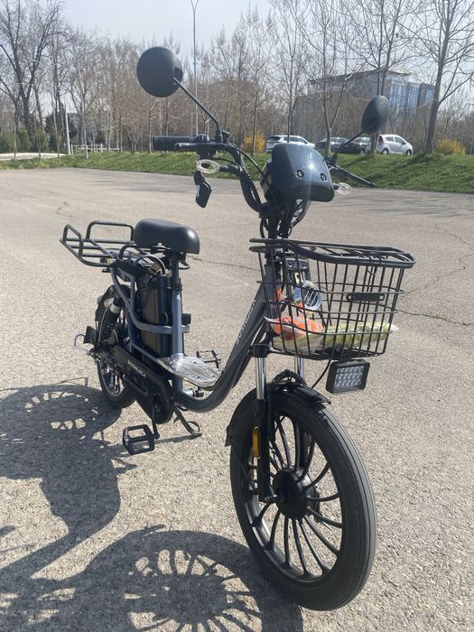 Срочно продается электровелосипед колхозник в хорошем состоянии