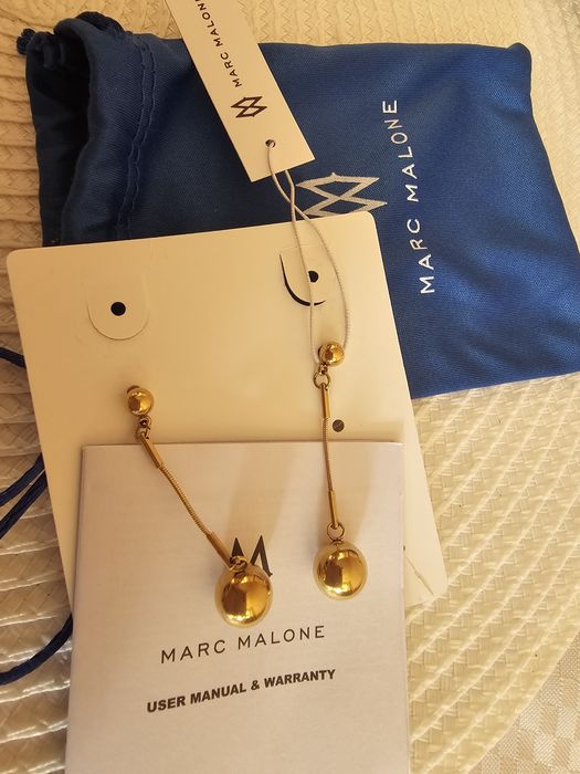 Обеци Marc Malone Gold