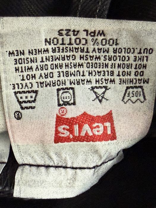 Blugi LEVIS 501 USA Negru Dama Femei | Marime 32 x 34 (Talie 81 cm)