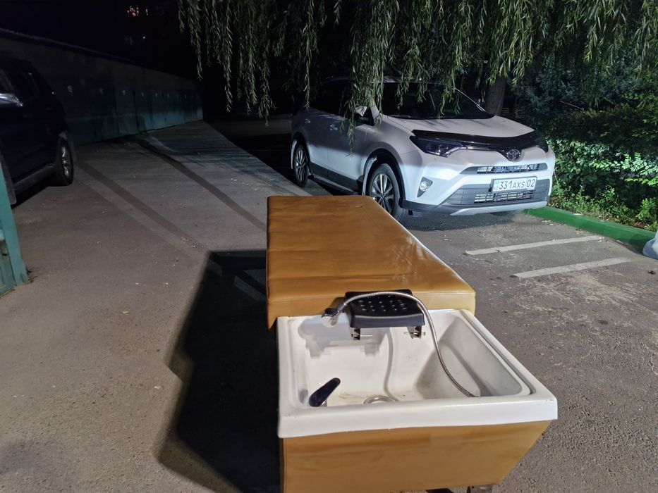 Кушетка мойка спа