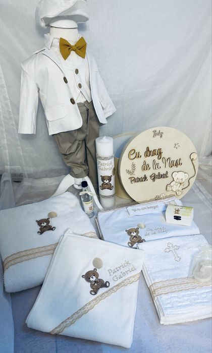 Trusou botez personalizat pentru fetite