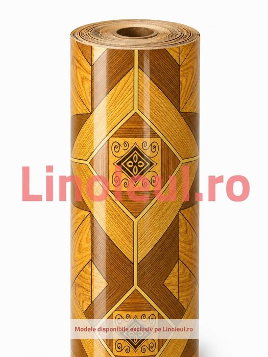 Linoleu Lucios 2x20m, 1.20mm grosime,  modele noiCa la carte sau manual