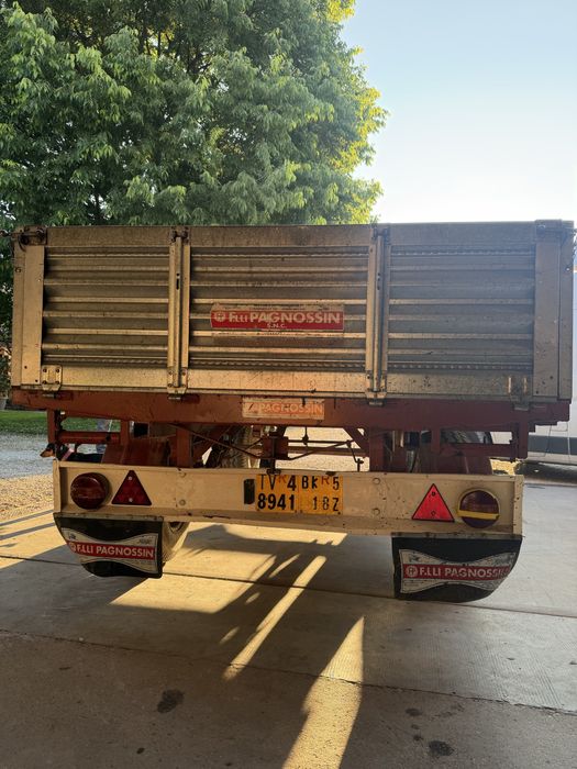 REMORCĂ AGRICOLĂ Italia 4x2 – Nu ruginește – Cauciucuri ca noi