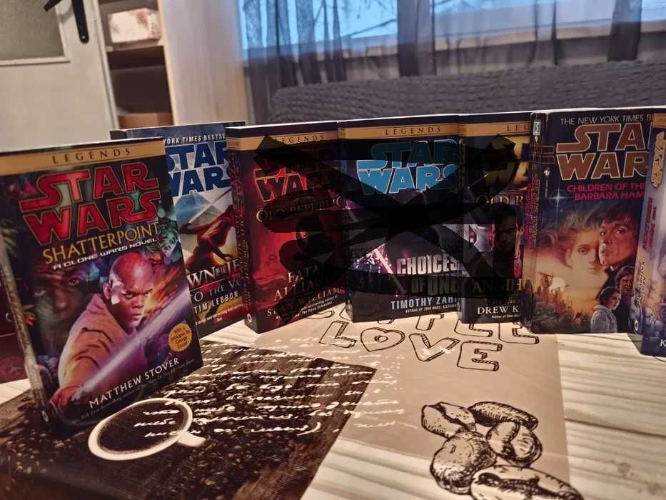 Книги на английски; Star Wars; Jedi; The Force; Dark Side; Thrawn;