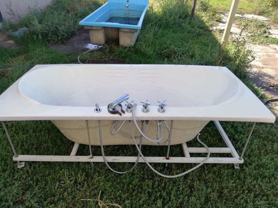 Ванная переход на душ