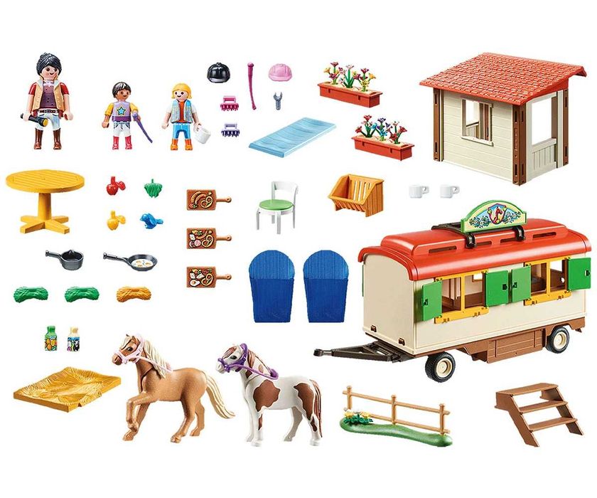 Нови Playmobil 71043 Катамаран и 70510 Дом на понита