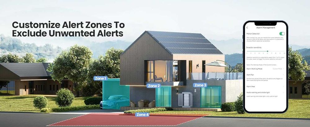 Акумулаторна камера със соларен панел FOAOOD DF 220