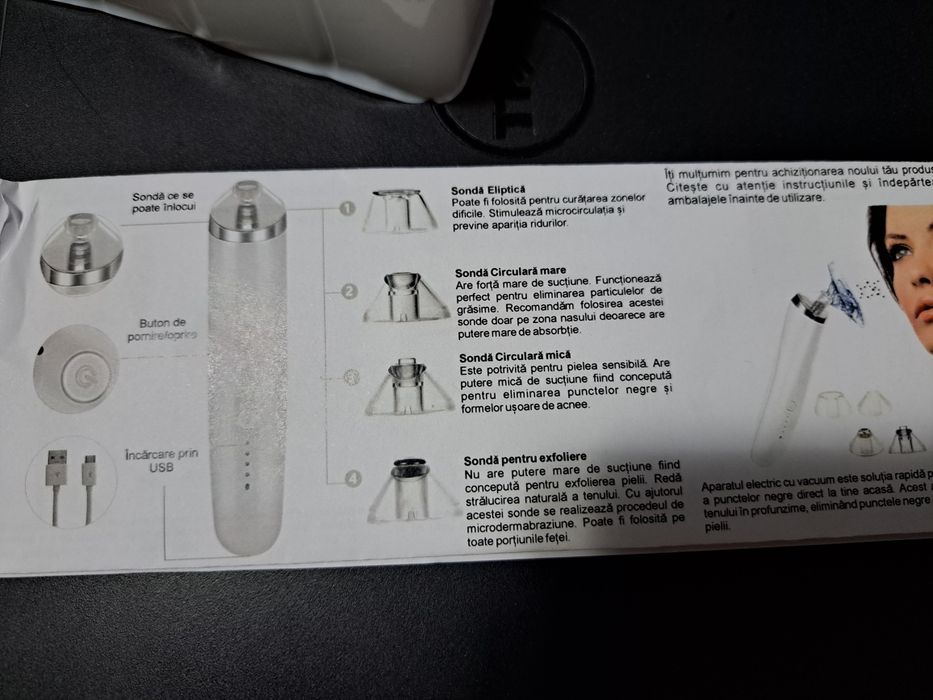 Уред за почистване на черни точки