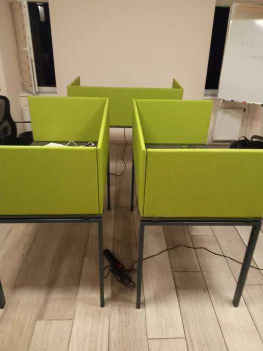 Офисные перегородки | Настольные экраны | Зонирование рабочих мест