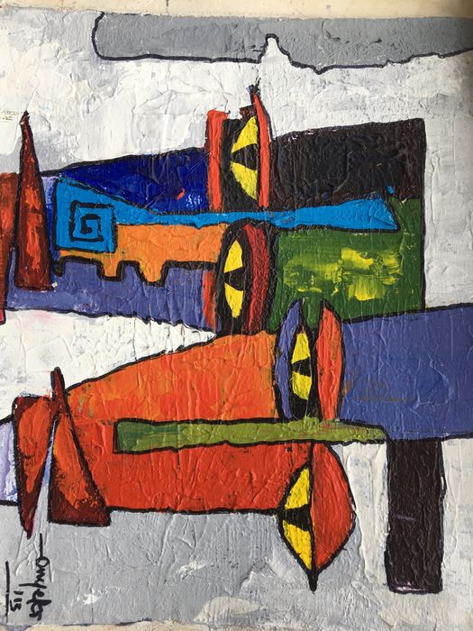 Картина масло холст