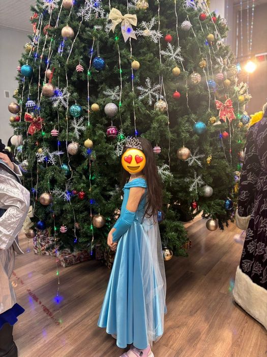 Платье карнавальное Эльза