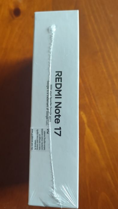 Чисто нов Redmi note 17 4g