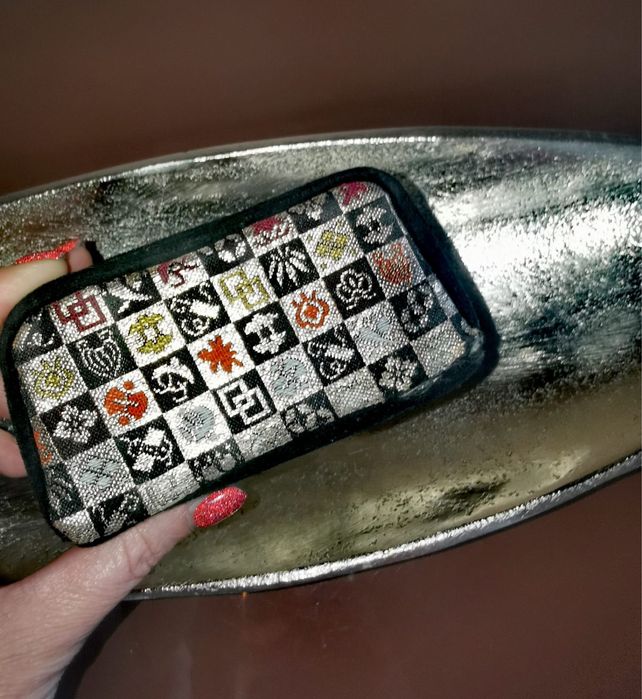 Антикварни оперни очила бинокъл Revue комплект с чанта от Япония