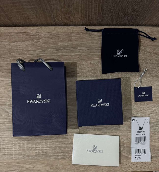 Колие Swarovski /Rose gold