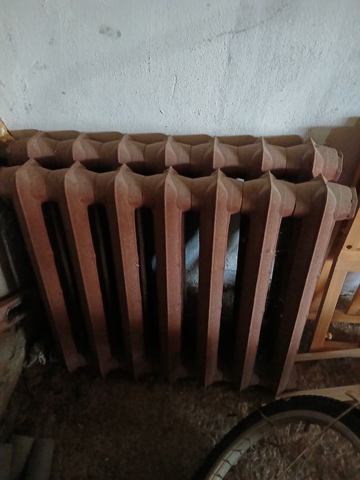 Чугунная батареи