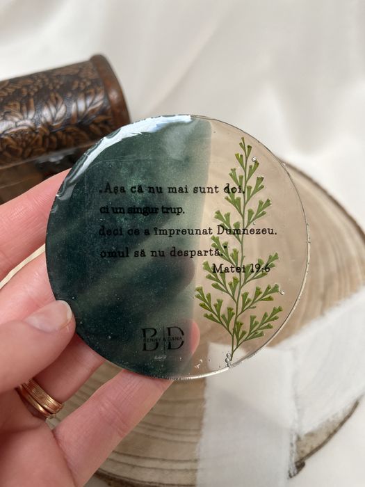 Marturii personalizate din rasina epoxidica