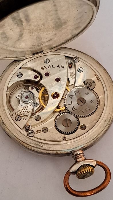 Ceas de Buzunar de Argint Viking-Svalan