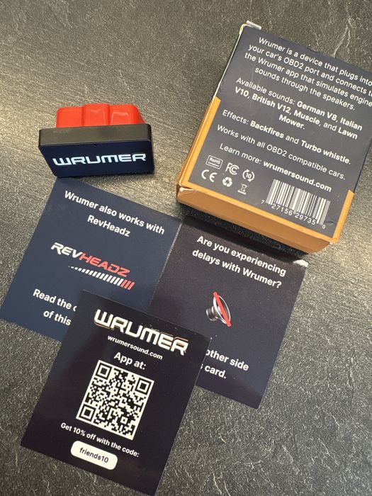 Wrumer OBD, sunete motoare pt orice masina