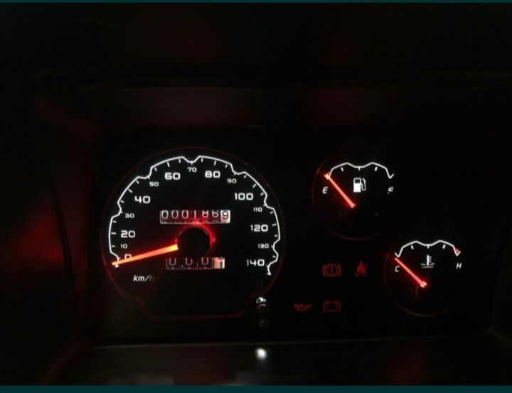 Передние Фары от Нексии и тюнинг табло от матиза