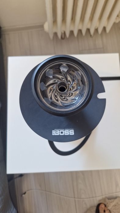 Narghilea completă Mr. EDS Smoke BOSS + bowl + HMD – stare bună