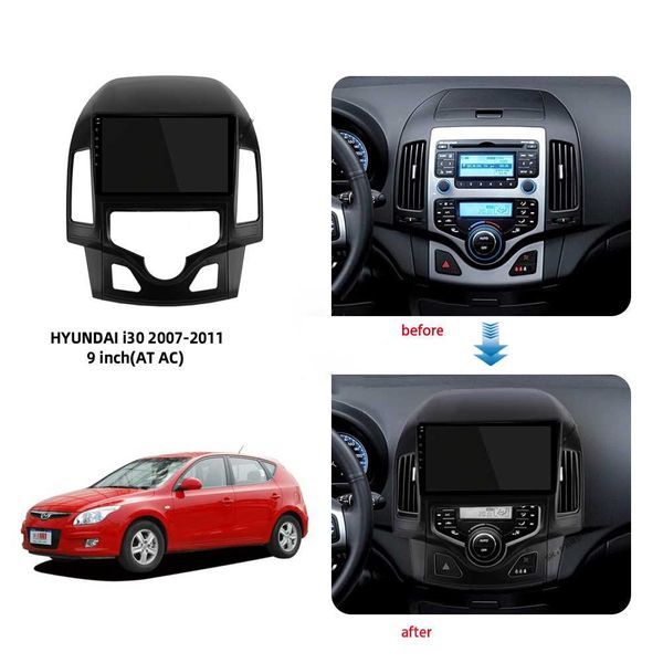 HYUNDAI I30Климатроник 2006/2011 - 9''/12.3''  Андроид Навигация, 9139