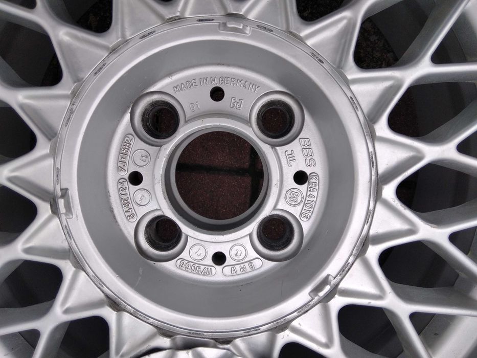 BBS 348 - 4х100 - 15" джанти БМВ Е30