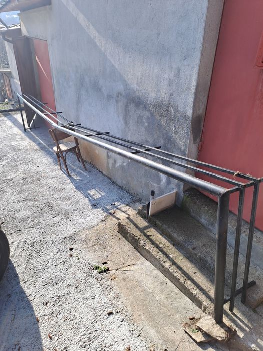 Продавам метален парапет за тераса