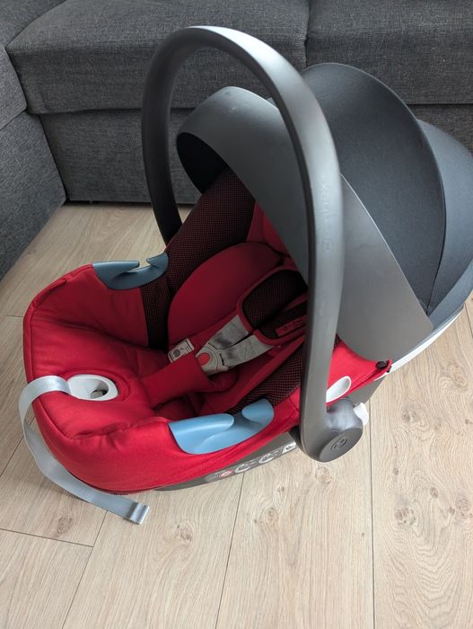 С БАЗА Cybex Aton M i-size Ferrari red