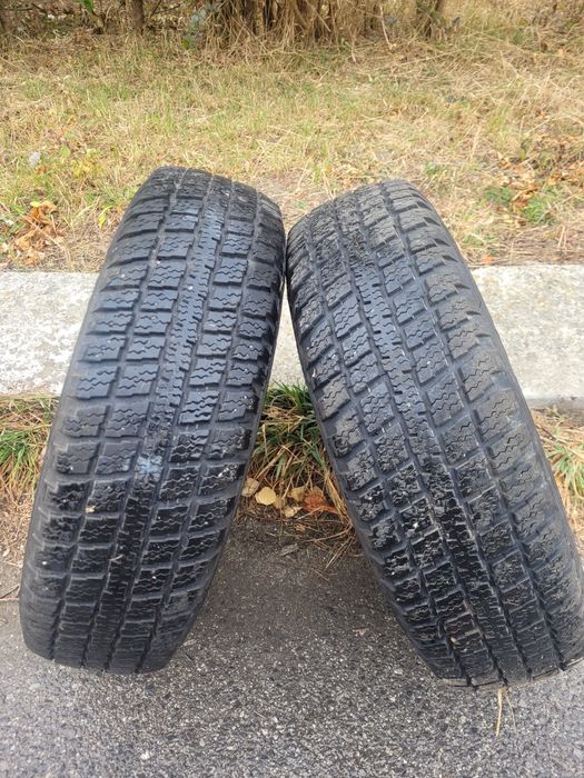 2 бр. зимни гими + 4 бр. джанти 165/82/R13 за Опел