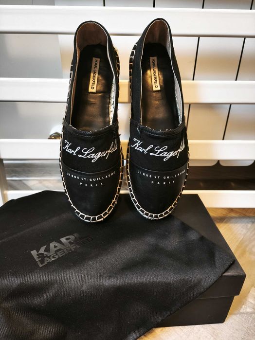 Оригинални еспадрили на Karl Lagerfeld , в отлично състояние