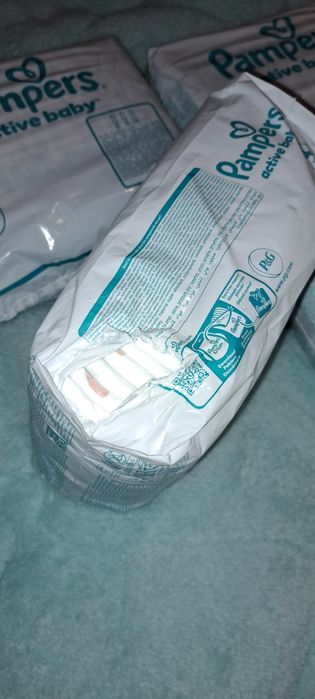 Pampers N4 Active Baby 90бр + 29 (отворени)
