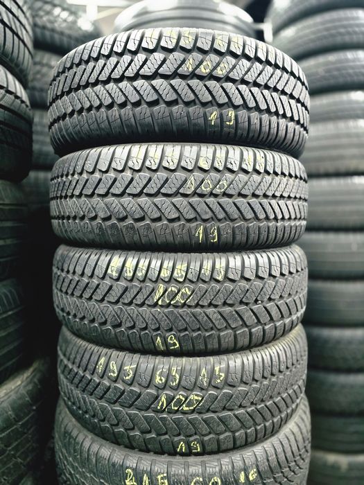 4x 195/65/15 M+S SAVA 2019 Stare excelentă
