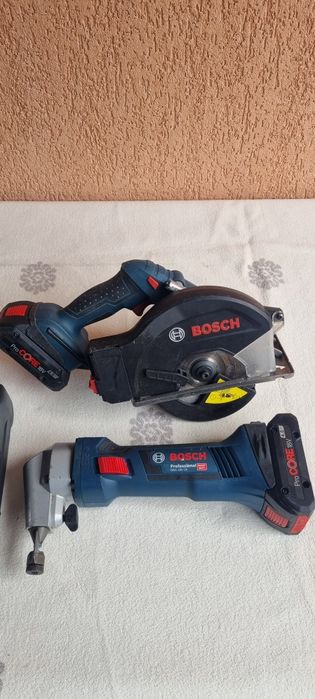 Set Bosch 18V Brushless Masina taiat tabla +Circular Metal
