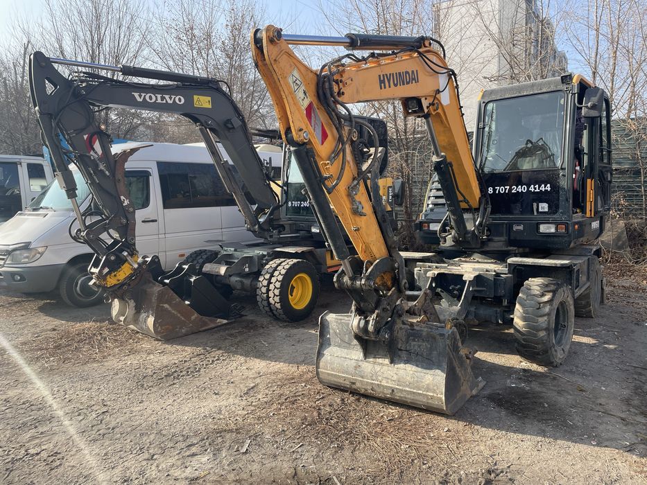 Услуги эксковатора с гидрамолотом
