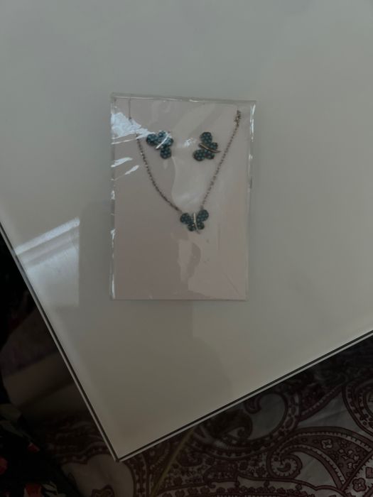 Set lantisor si cercei din argint