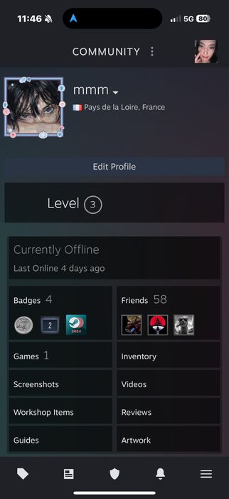 Продам Steam акк, с фейситом 10LVL (2500 elo)