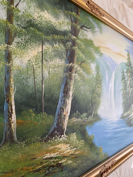 Картина водопад