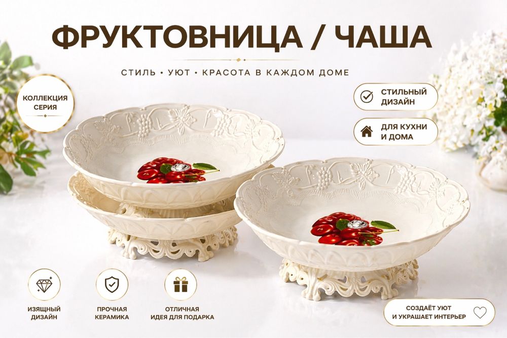 Фруктовница чаша