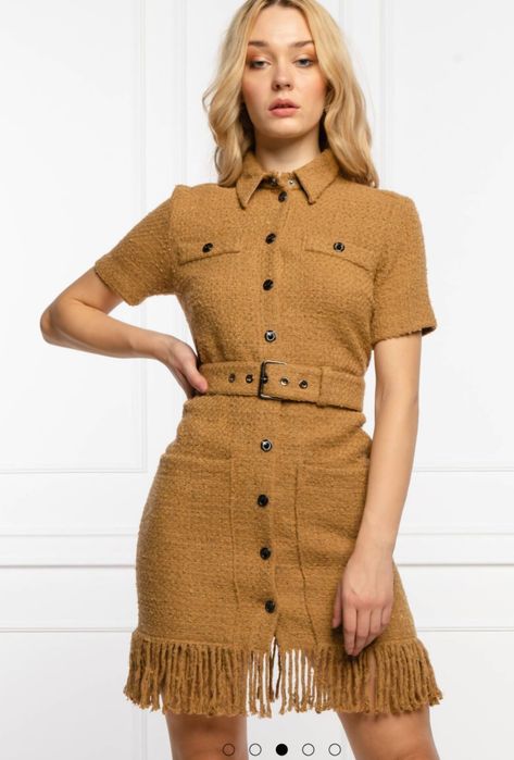 Рокля от туид Pinko.