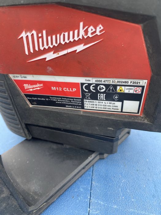 Nivela laser Milwaukee M12 CLLP,an 2021