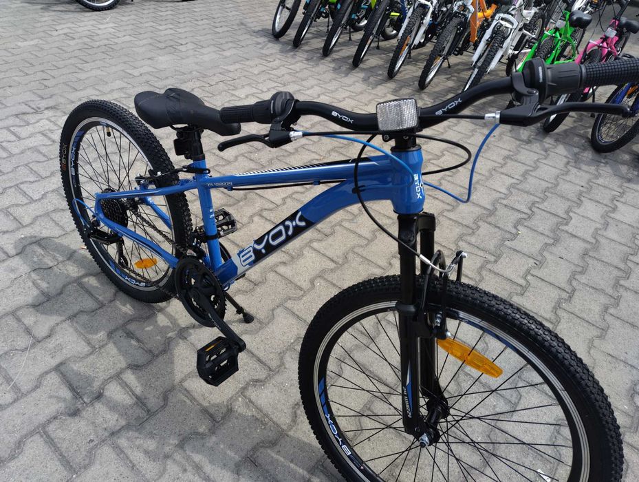 BYOX Велосипед 24" WHIZZY син